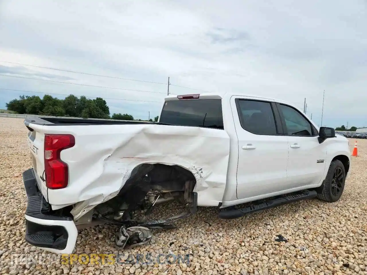 3 Photograph of a damaged car 1GCPADED0PZ174557 CHEVROLET ALL Models 2023