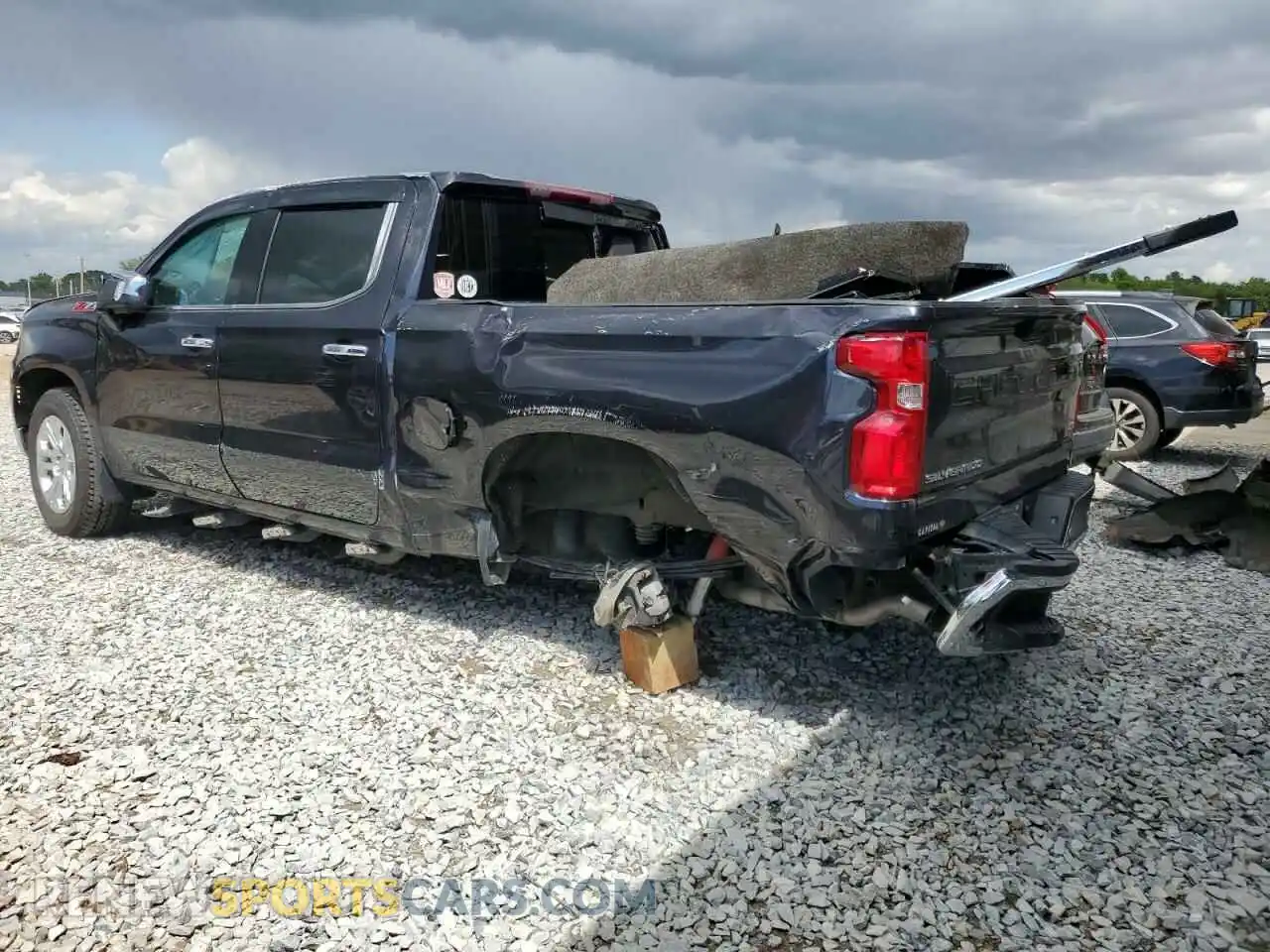 2 Photograph of a damaged car 1GCUDGE88PZ282181 CHEVROLET ALL Models 2023