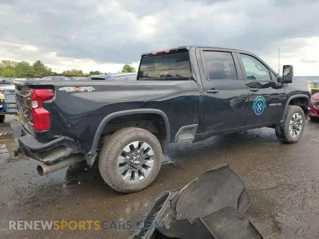 3 Фотография поврежденного автомобиля 2GC4YMEY7P1729689 CHEVROLET ALL Models 2023