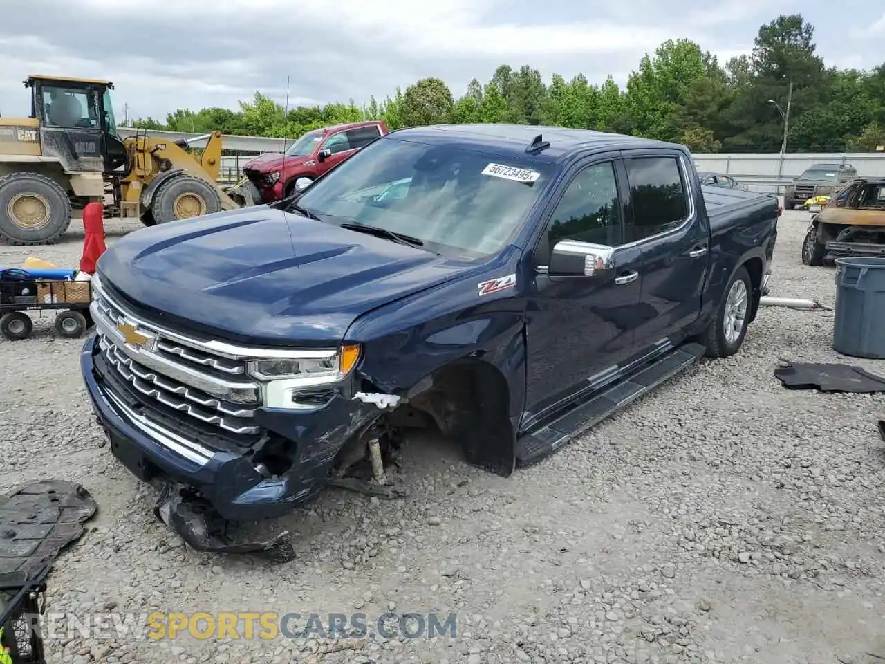 1 Photograph of a damaged car 2GCUDGED7P1103537 CHEVROLET ALL Models 2023