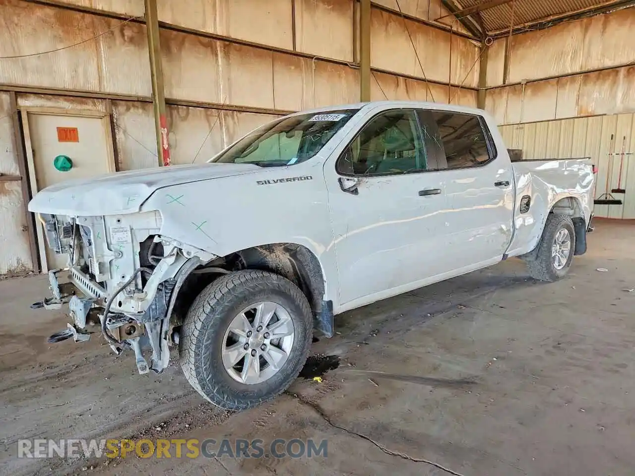 1 Photograph of a damaged car 3GCPDAEK2PG136302 CHEVROLET ALL Models 2023