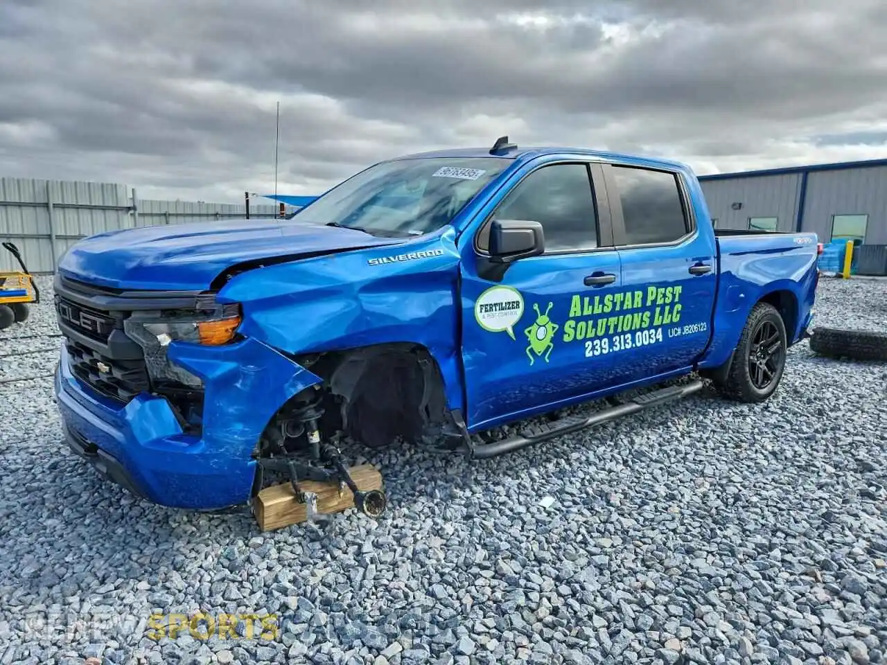 1 Photograph of a damaged car 3GCPDBEKXPG128082 CHEVROLET ALL Models 2023