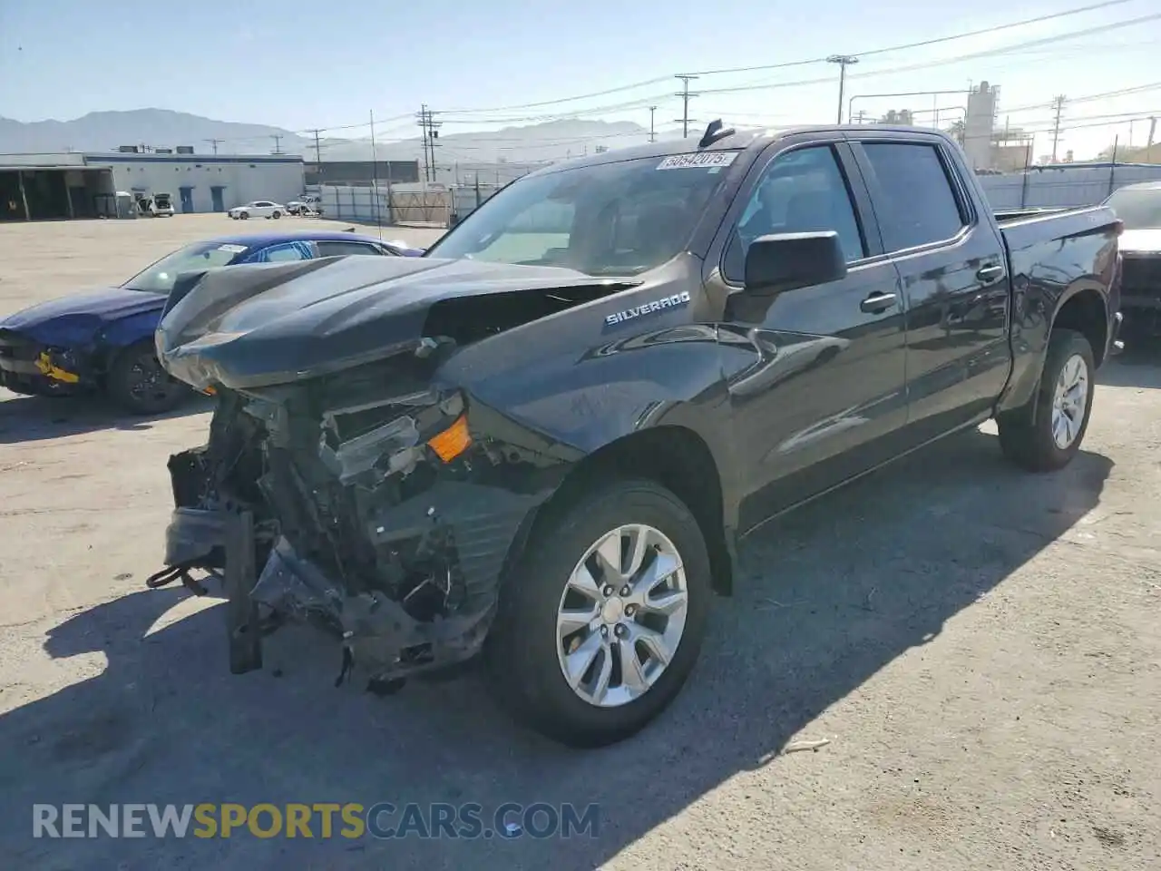 1 Photograph of a damaged car 3GCPDBEKXPG132407 CHEVROLET ALL Models 2023