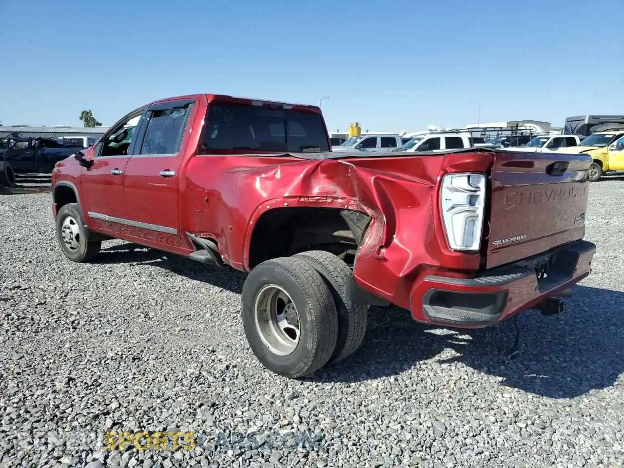 2 Photograph of a damaged car 1GC4YVEY0RF316031 CHEVROLET ALL Models 2024
