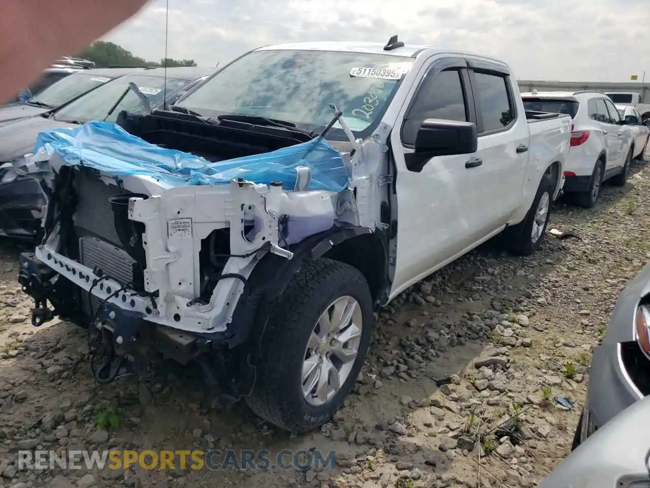 1 Photograph of a damaged car 1GCPDBEK0RZ203066 CHEVROLET ALL Models 2024