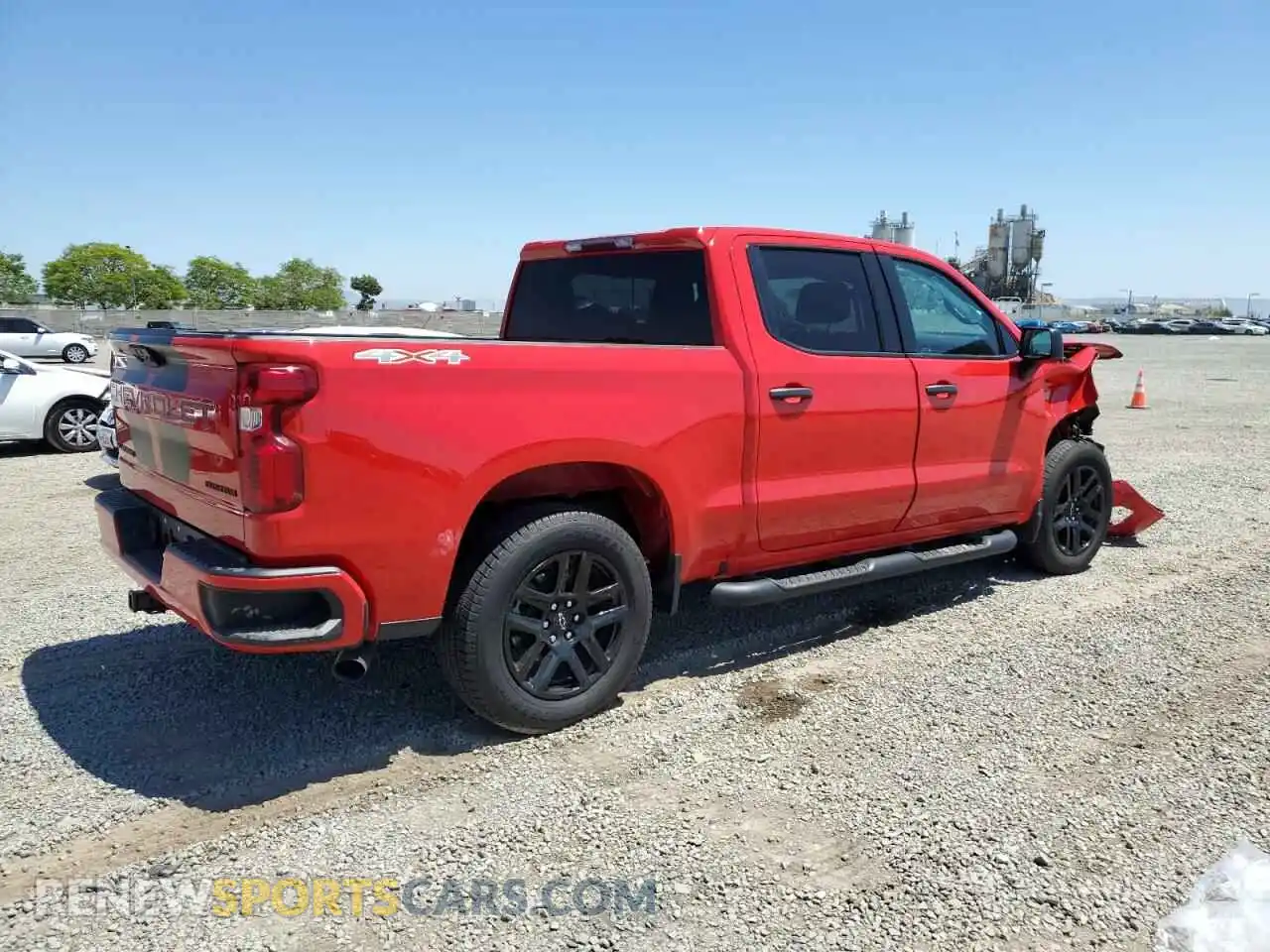 3 Фотография поврежденного автомобиля 1GCPDBEK5RZ122547 CHEVROLET ALL Models 2024