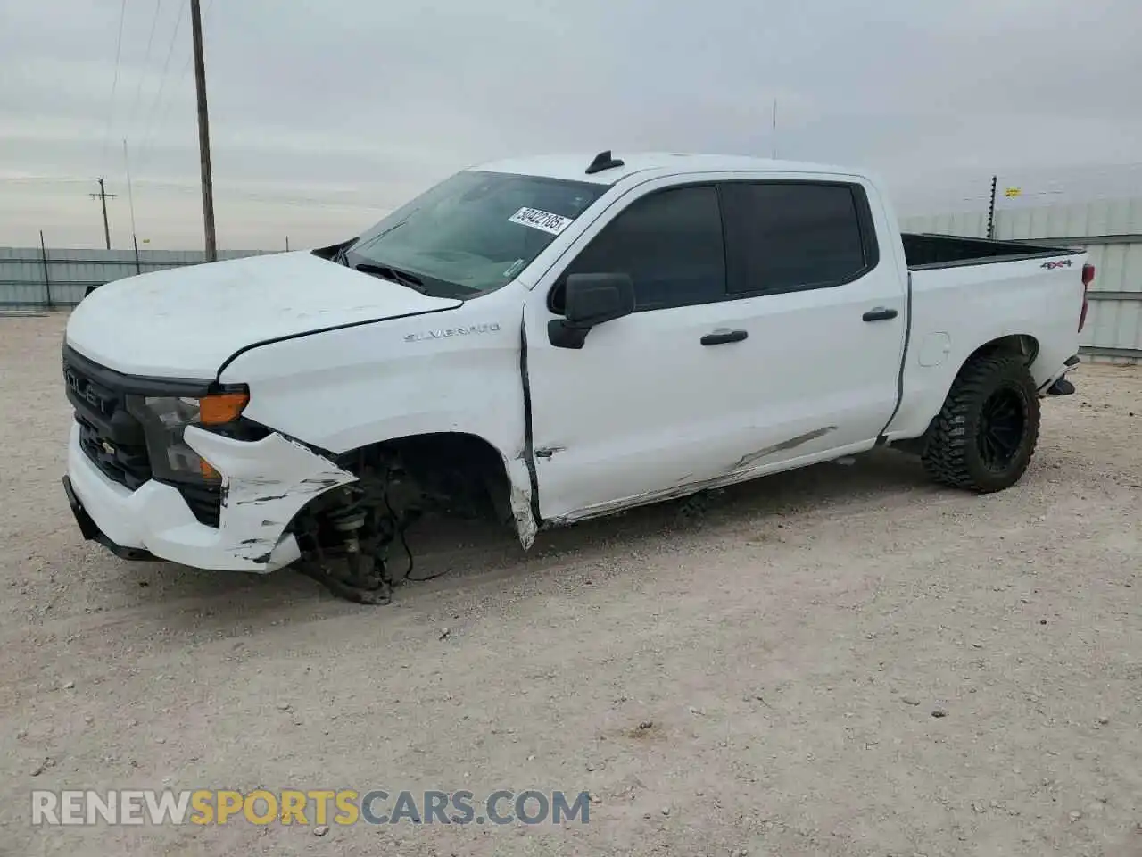 1 Photograph of a damaged car 1GCPDBEK5RZ285375 CHEVROLET ALL Models 2024