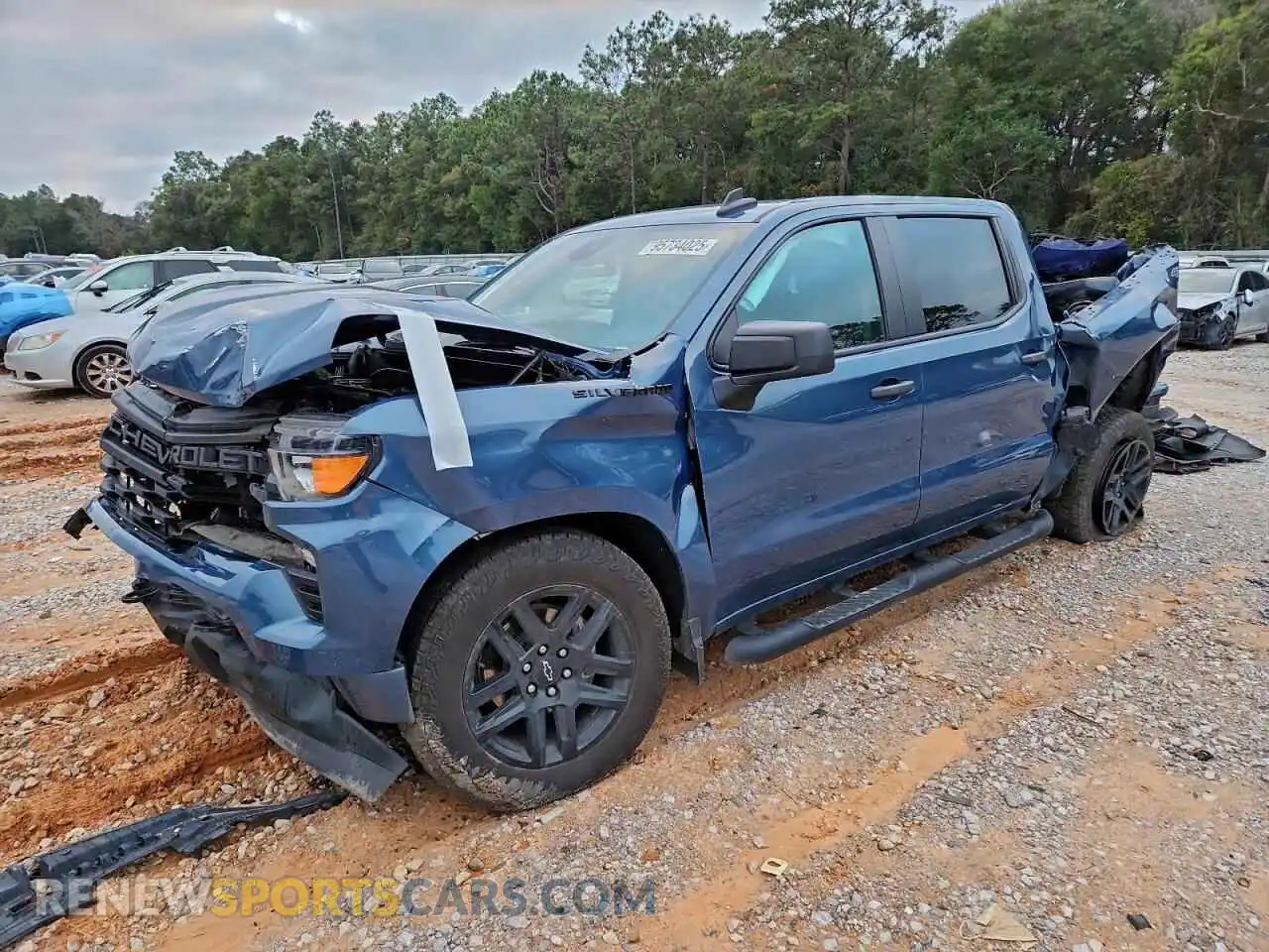 1 Photograph of a damaged car 1GCPDBEKXRZ219873 CHEVROLET ALL Models 2024