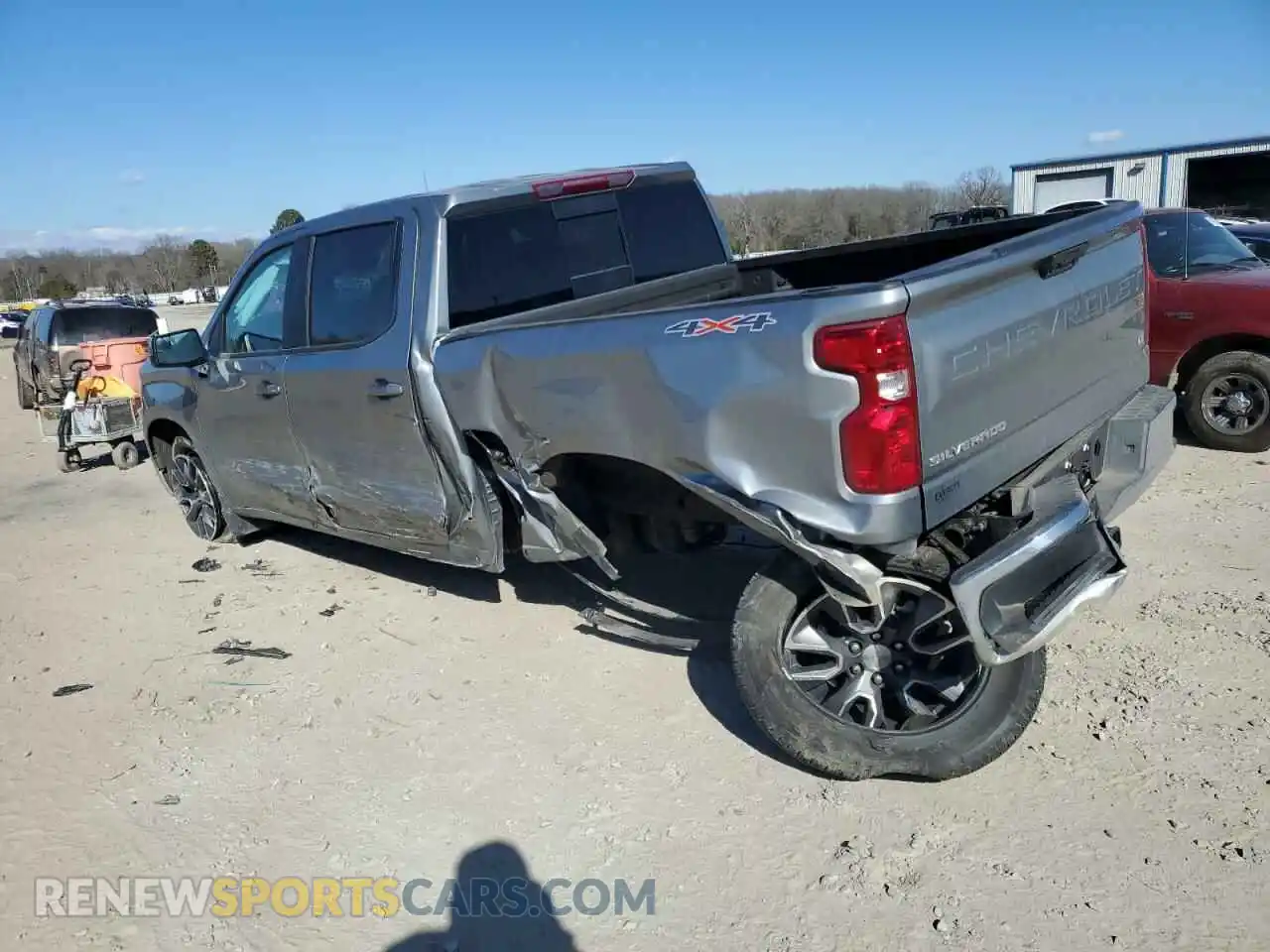 2 Photograph of a damaged car 1GCPDDEK0RZ207694 CHEVROLET ALL Models 2024