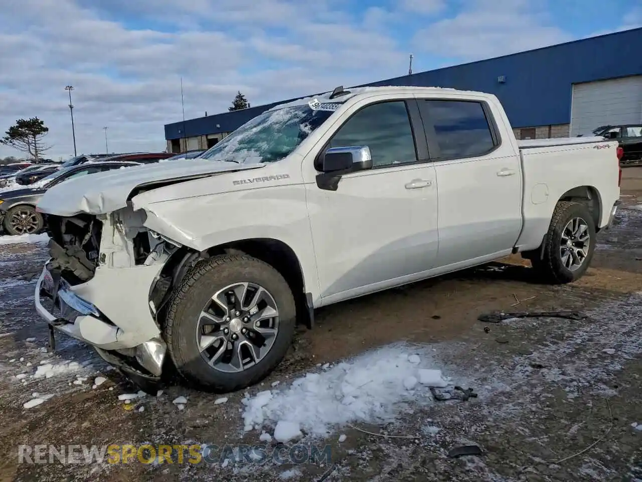 1 Photograph of a damaged car 1GCPDKEK3RZ160567 CHEVROLET ALL Models 2024