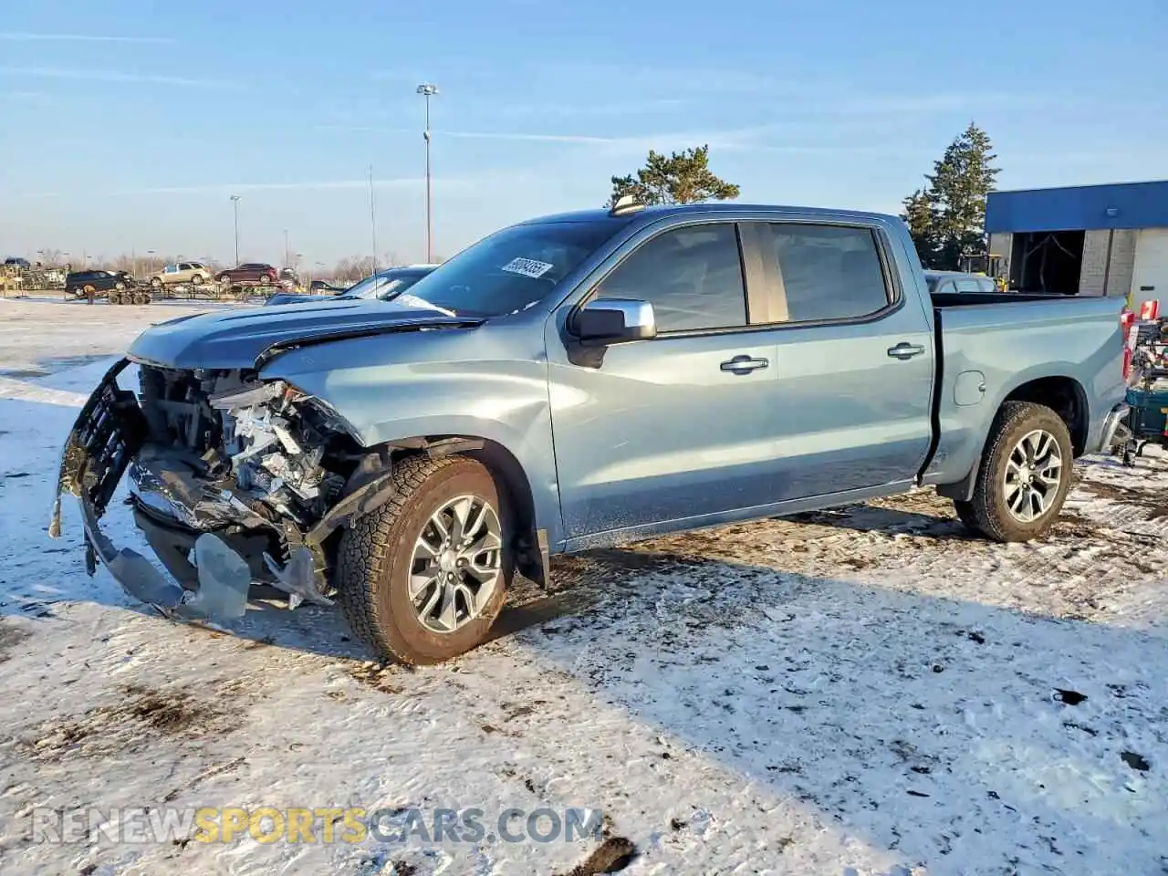 1 Photograph of a damaged car 1GCPDKEK7RZ348668 CHEVROLET ALL Models 2024