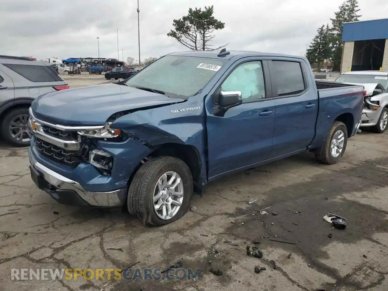1 Photograph of a damaged car 1GCPDKEKXRZ212504 CHEVROLET ALL Models 2024