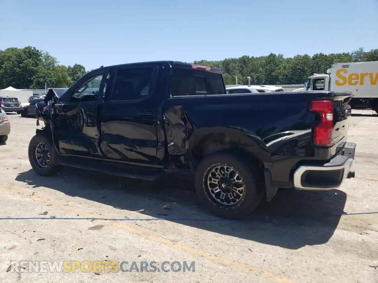 2 Photograph of a damaged car 1GCUDDEDXRZ111608 CHEVROLET ALL Models 2024