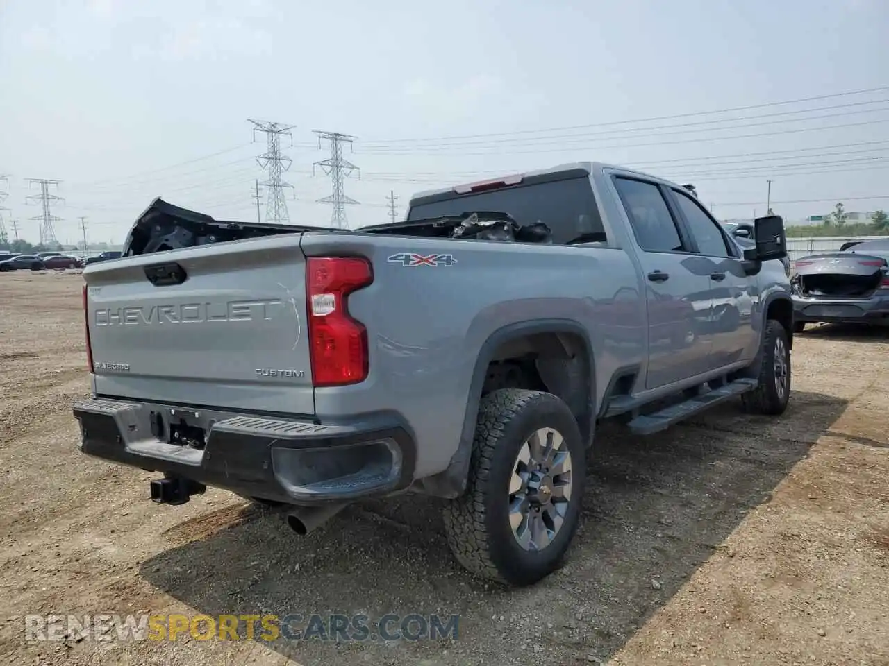 3 Фотография поврежденного автомобиля 2GC4YME73R1271272 CHEVROLET ALL Models 2024