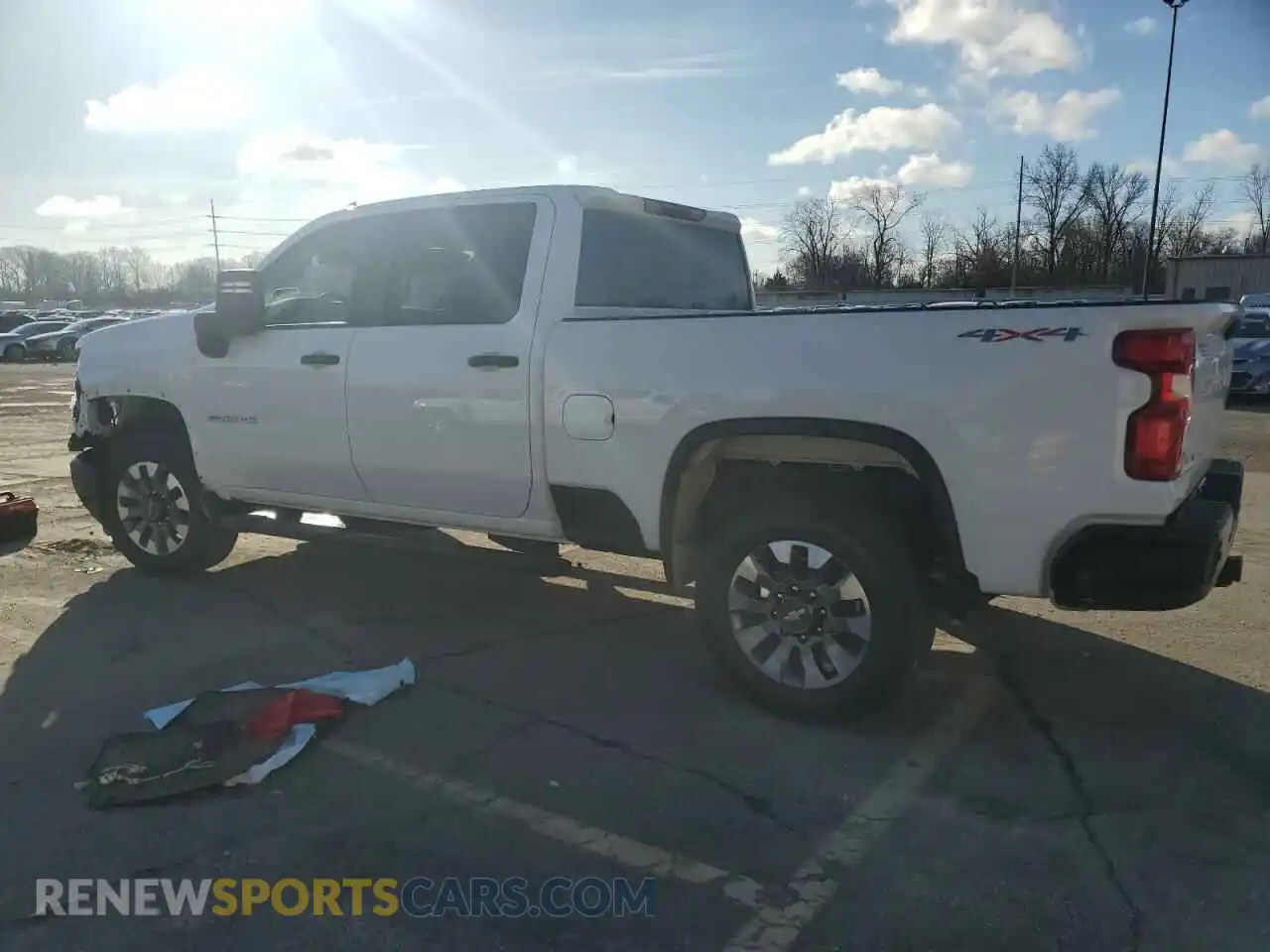 2 Фотография поврежденного автомобиля 2GC4YME79R1242634 CHEVROLET ALL Models 2024