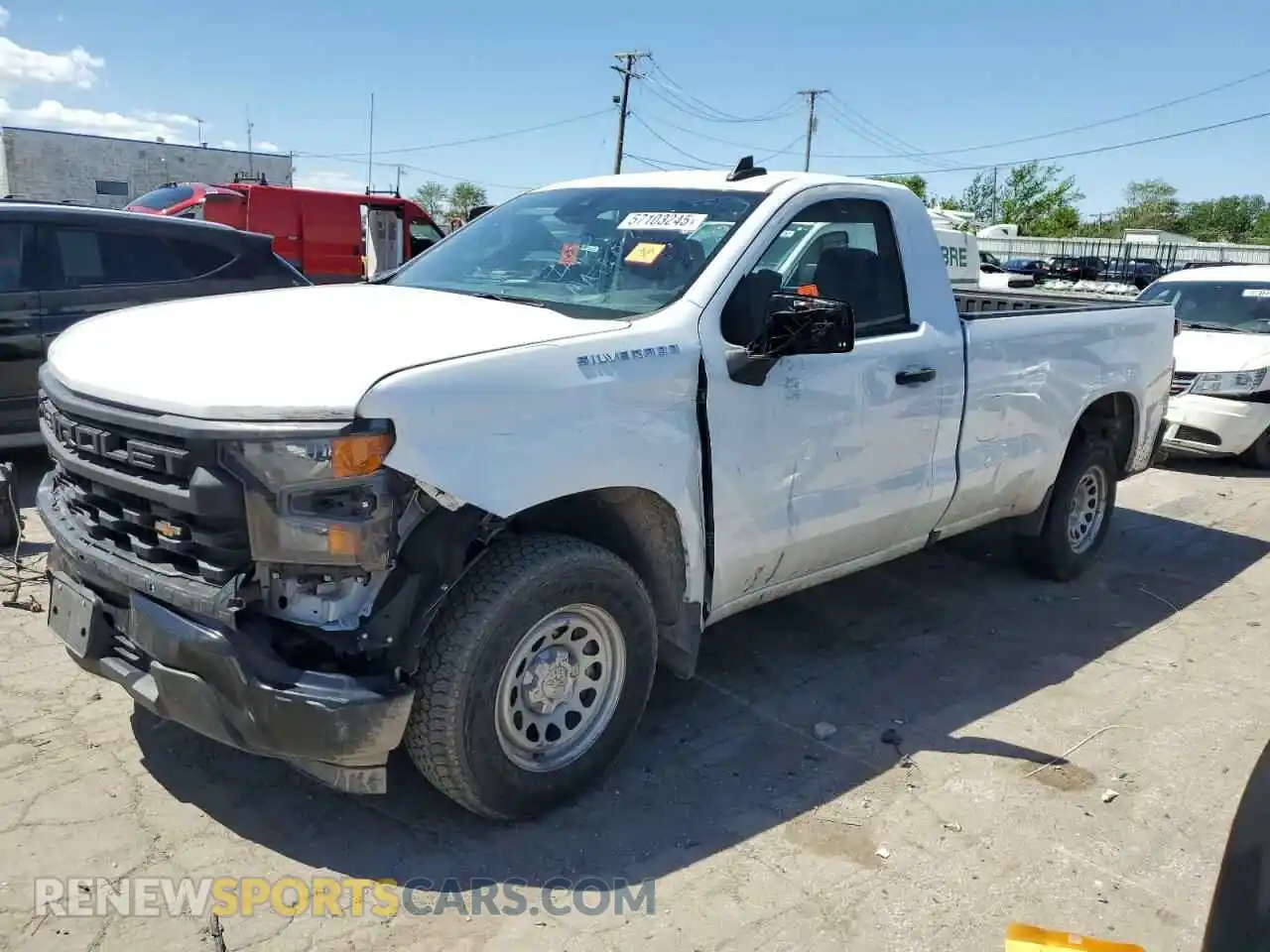 1 fotografías del automóvil dañado 3GCNAAEK4RG130262 CHEVROLET ALL Models 2024