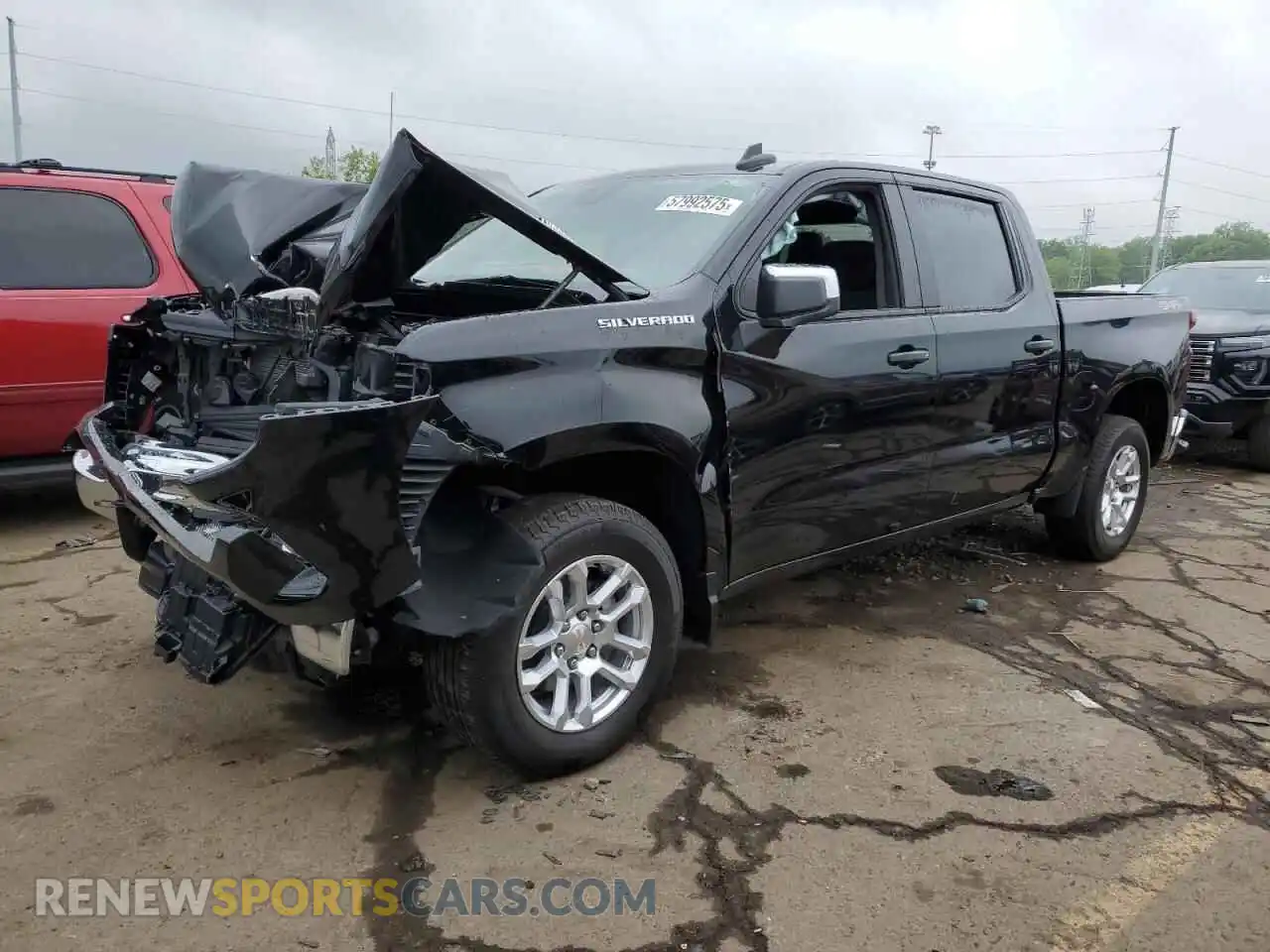 1 Photograph of a damaged car 3GCPDKEK5RG442869 CHEVROLET ALL Models 2024