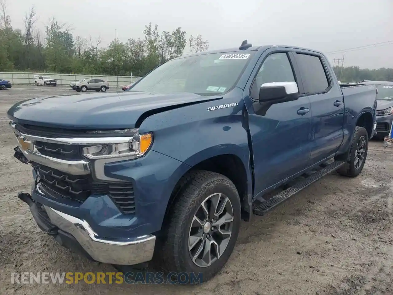 1 Photograph of a damaged car 3GCPDKEKXRG175535 CHEVROLET ALL Models 2024