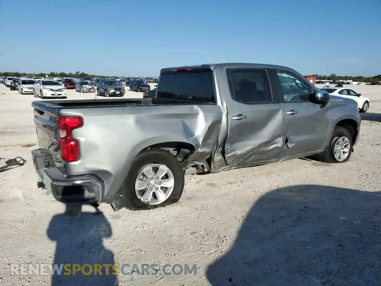 3 fotografías del automóvil dañado 1GCPACED8SZ113623 CHEVROLET ALL Models 2025