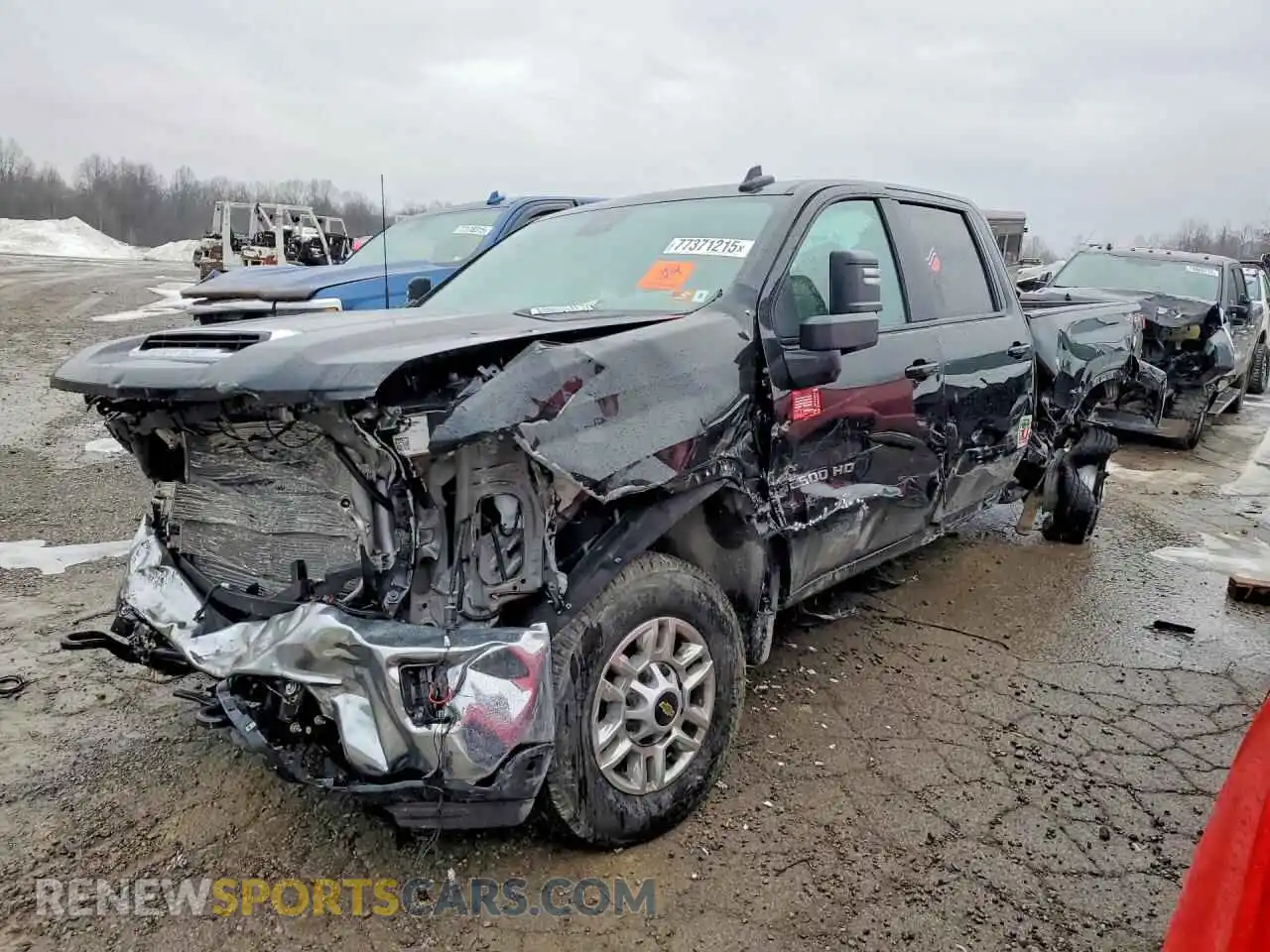 1 Photograph of a damaged car 2GC1KNEY3S1232061 CHEVROLET ALL Models 2025