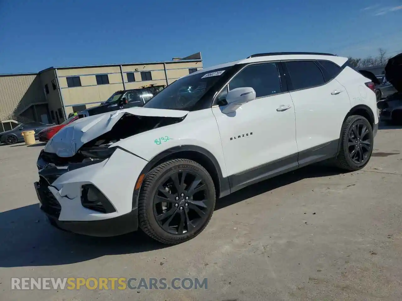 1 fotografías del automóvil dañado 3GNKBERS5KS701625 CHEVROLET BLAZER 2019