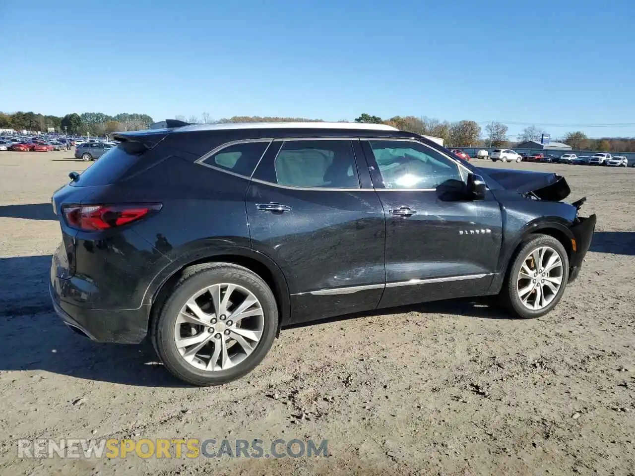 3 fotografías del automóvil dañado 3GNKBFRS1KS694470 CHEVROLET BLAZER 2019
