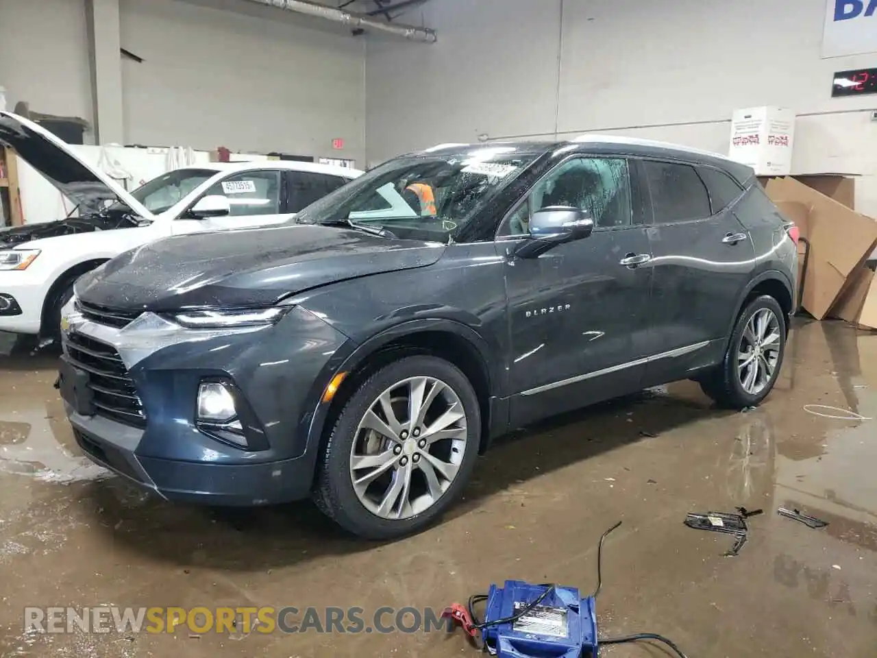 1 Photograph of a damaged car 3GNKBFRS7KS702927 CHEVROLET BLAZER 2019