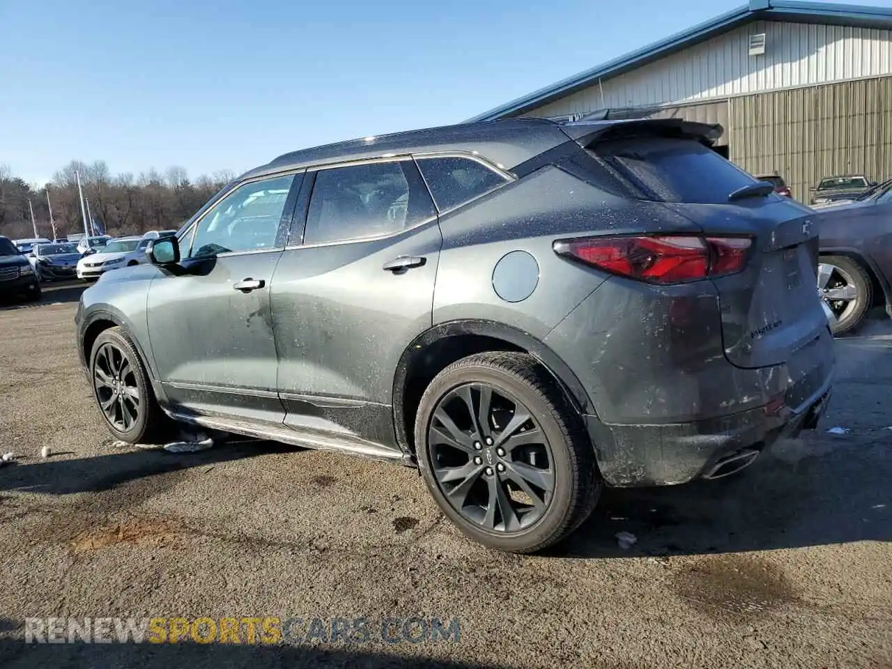 2 Photograph of a damaged car 3GNKBJRS2KS641974 CHEVROLET BLAZER 2019