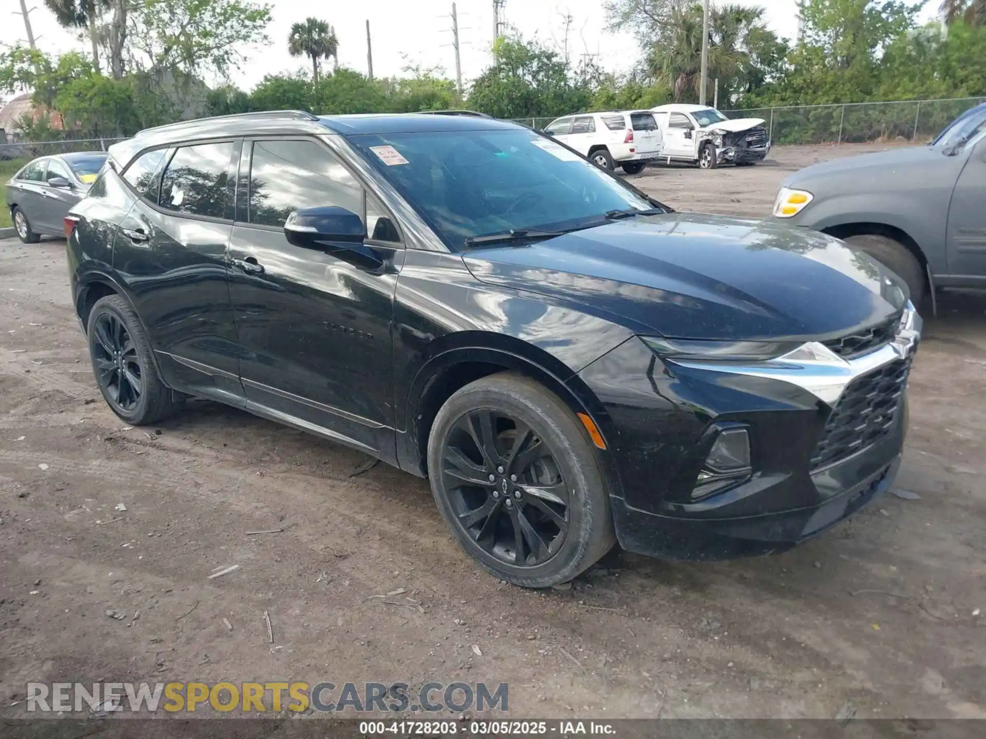 1 fotografías del automóvil dañado 3GNKBJRS4KS575931 CHEVROLET BLAZER 2019
