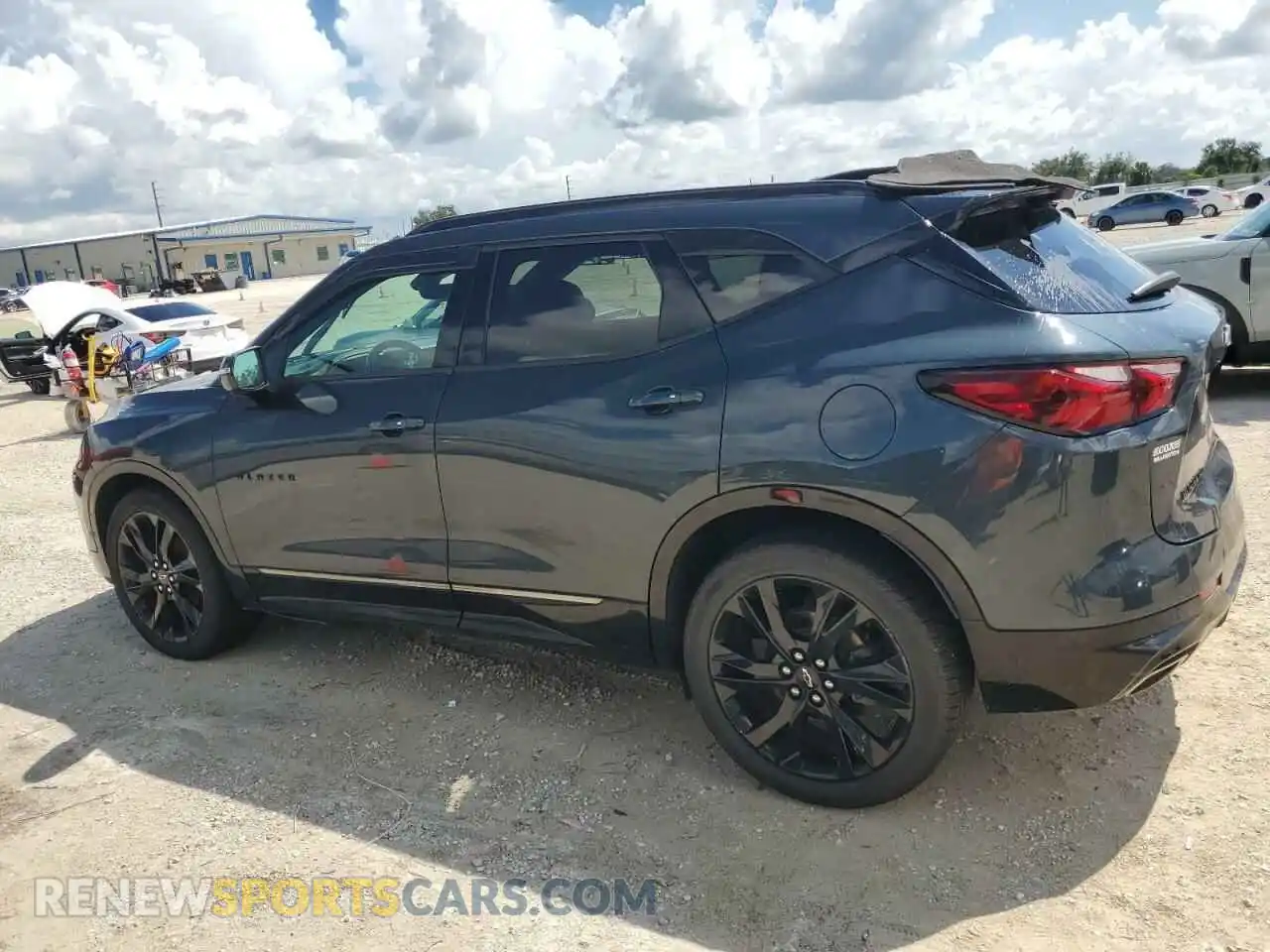 2 Photograph of a damaged car 3GNKBJRS7KS650895 CHEVROLET BLAZER 2019