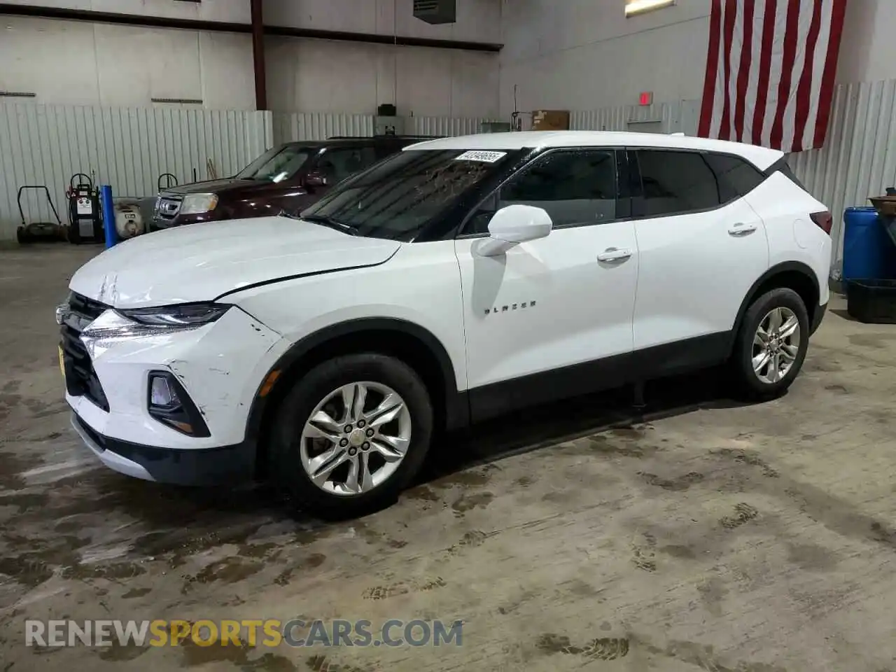 1 Photograph of a damaged car 3GNKBBRA1LS680229 CHEVROLET BLAZER 2020