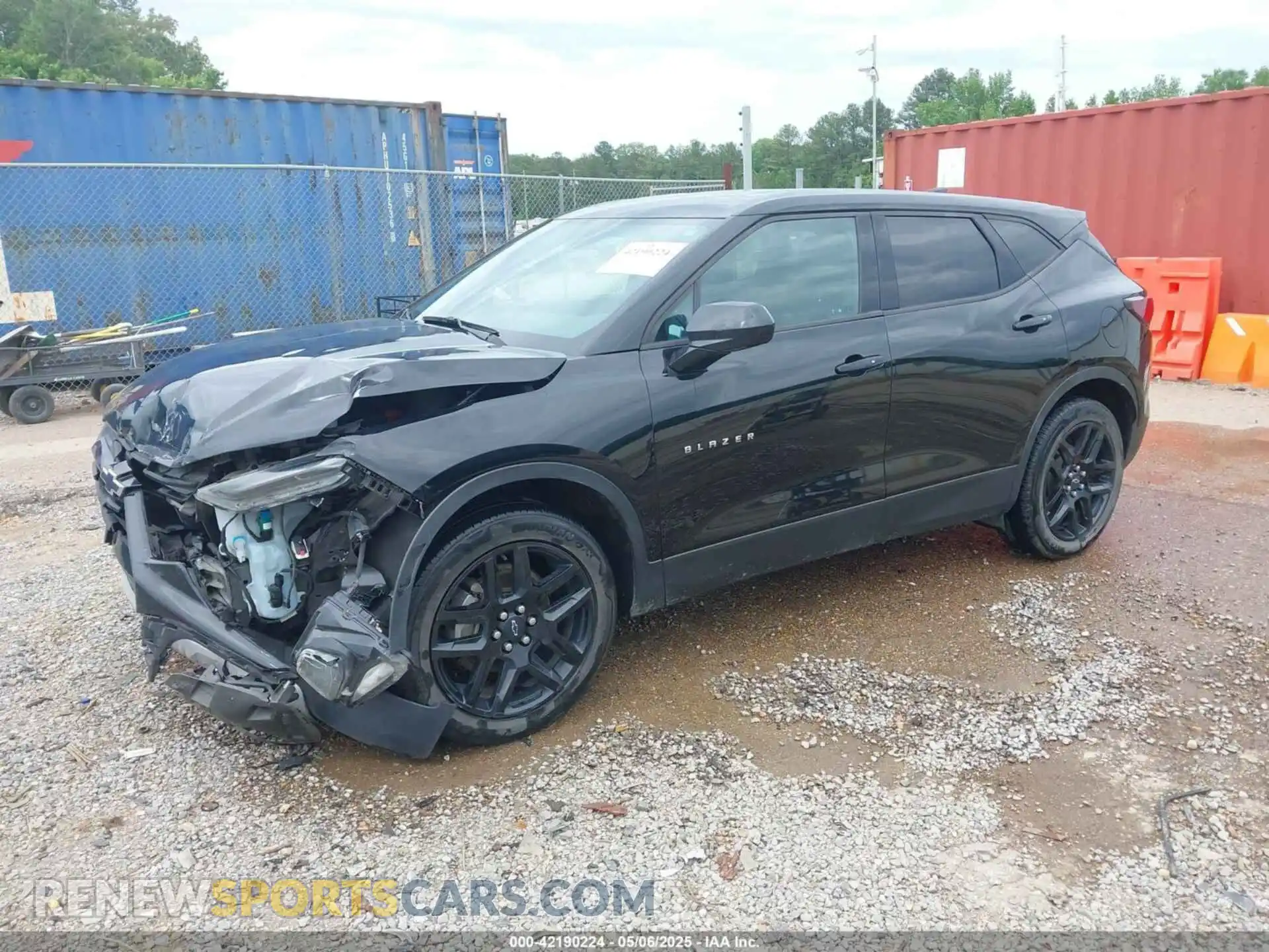 2 fotografías del automóvil dañado 3GNKBBRA4LS594607 CHEVROLET BLAZER 2020