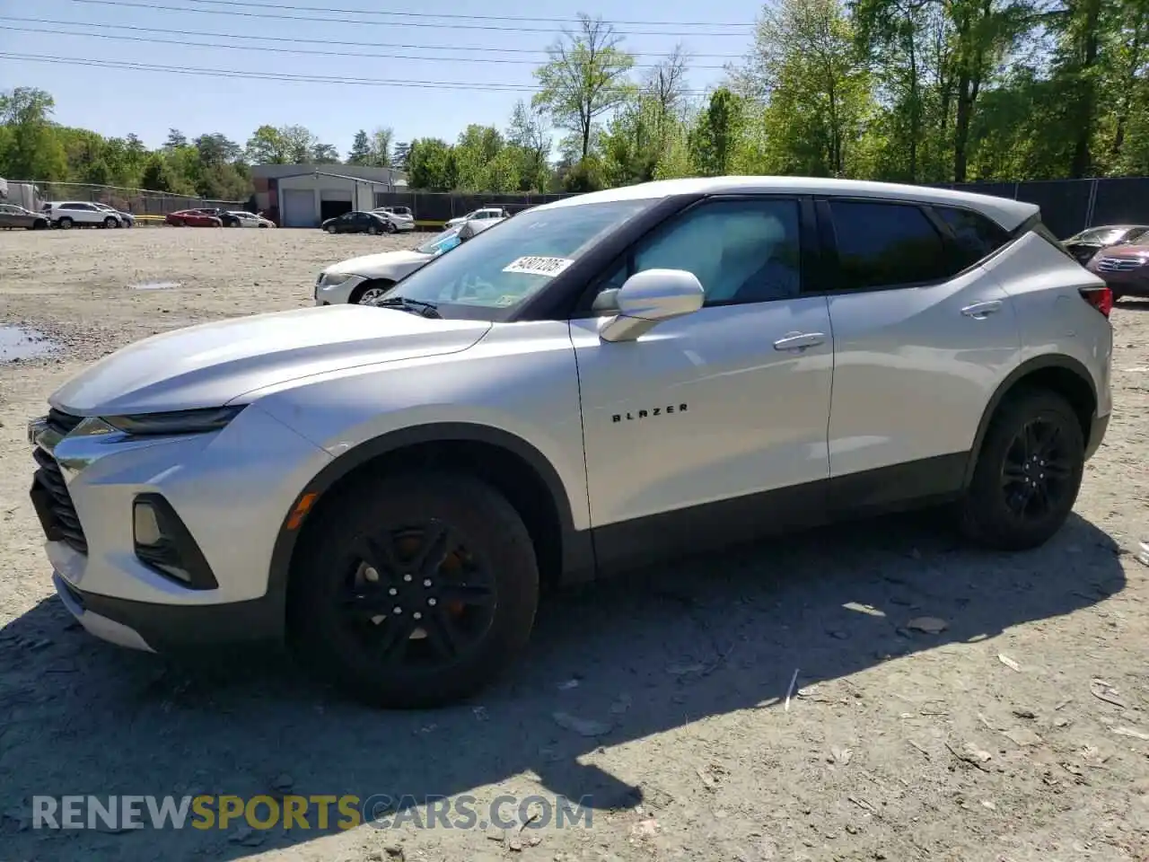 1 Photograph of a damaged car 3GNKBBRA7LS538063 CHEVROLET BLAZER 2020
