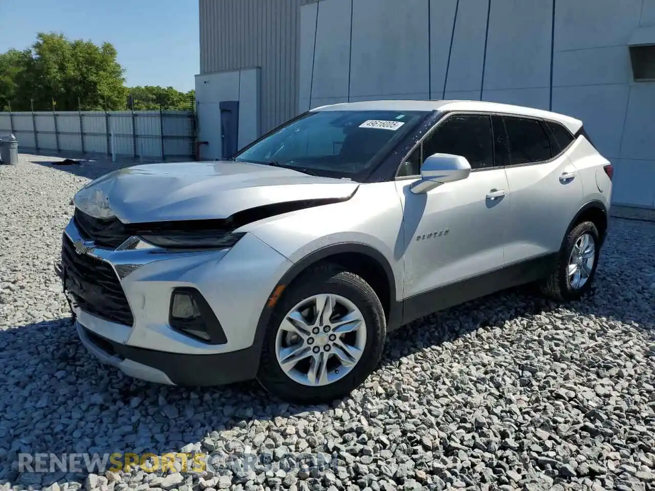 1 Photograph of a damaged car 3GNKBCRS0LS624085 CHEVROLET BLAZER 2020