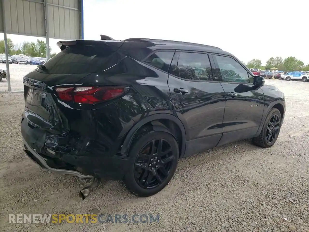 3 Photograph of a damaged car 3GNKBCRS5LS676022 CHEVROLET BLAZER 2020