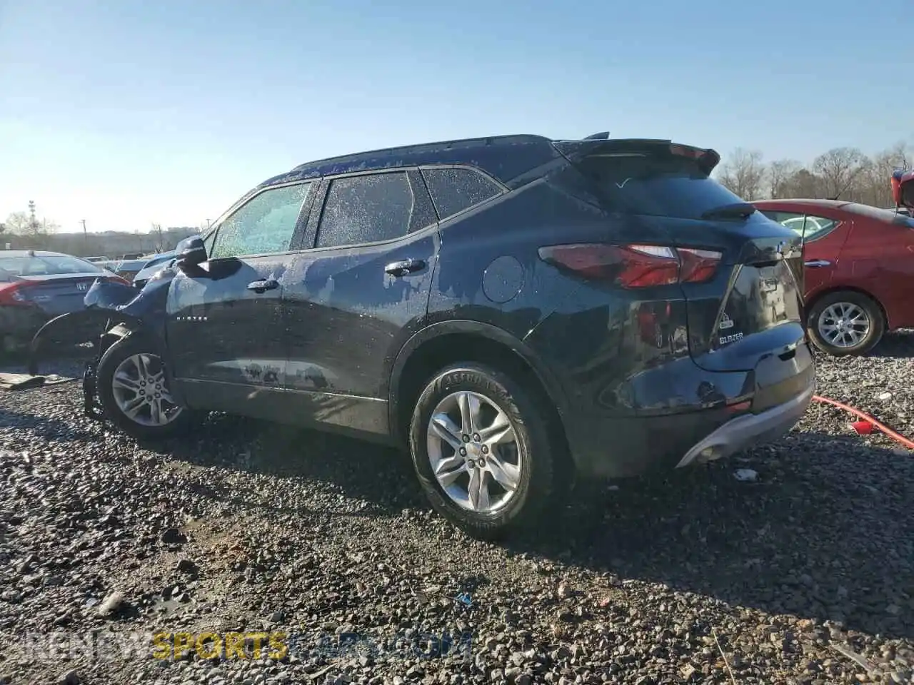 2 Photograph of a damaged car 3GNKBCRS5LS699459 CHEVROLET BLAZER 2020