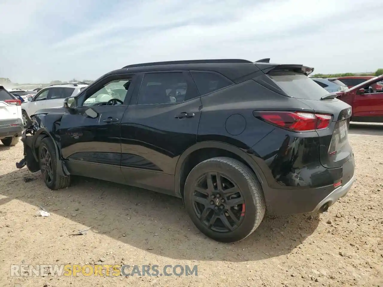 2 Photograph of a damaged car 3GNKBDRS5LS700566 CHEVROLET BLAZER 2020