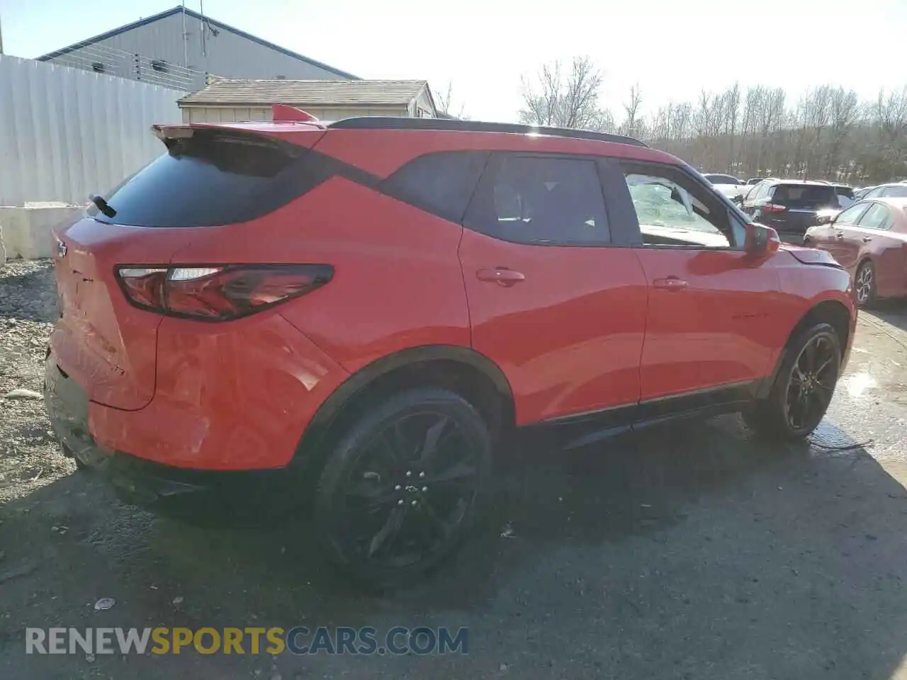 3 Photograph of a damaged car 3GNKBERS2LS572860 CHEVROLET BLAZER 2020
