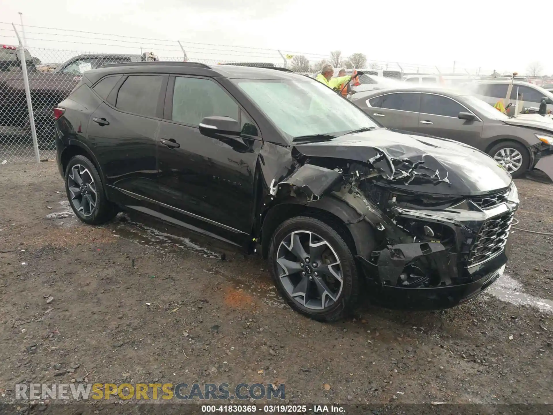 1 fotografías del automóvil dañado 3GNKBERS4LS647266 CHEVROLET BLAZER 2020