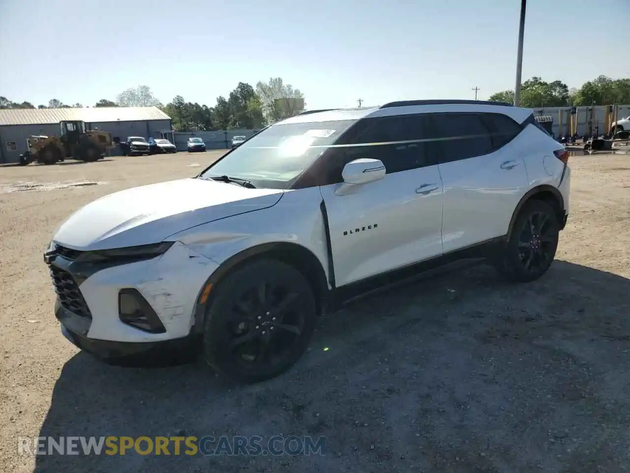 1 Photograph of a damaged car 3GNKBERSXLS604907 CHEVROLET BLAZER 2020