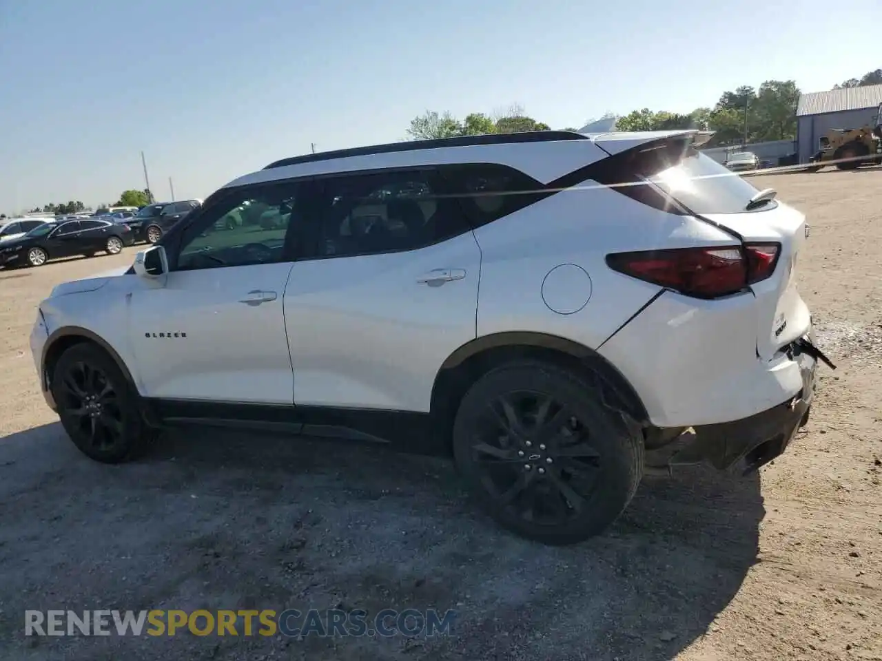 2 Photograph of a damaged car 3GNKBERSXLS604907 CHEVROLET BLAZER 2020
