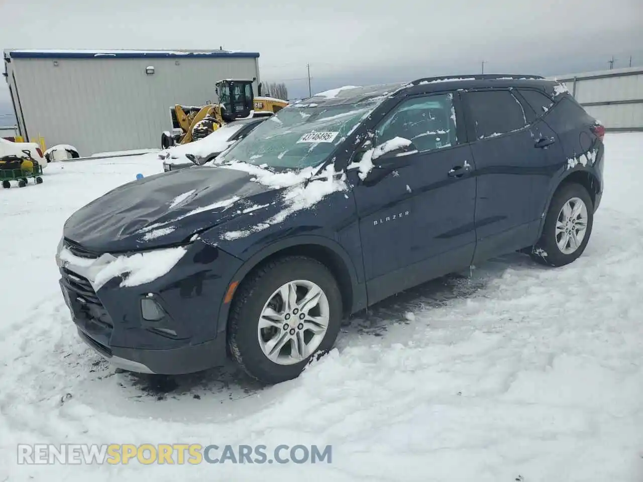 1 Photograph of a damaged car 3GNKBHRS3LS677960 CHEVROLET BLAZER 2020