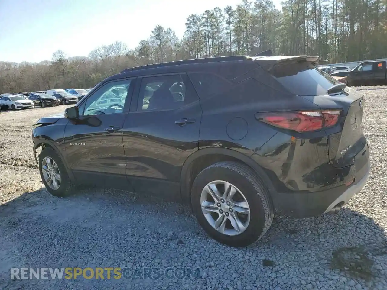 2 Photograph of a damaged car 3GNKBHRS6LS608020 CHEVROLET BLAZER 2020