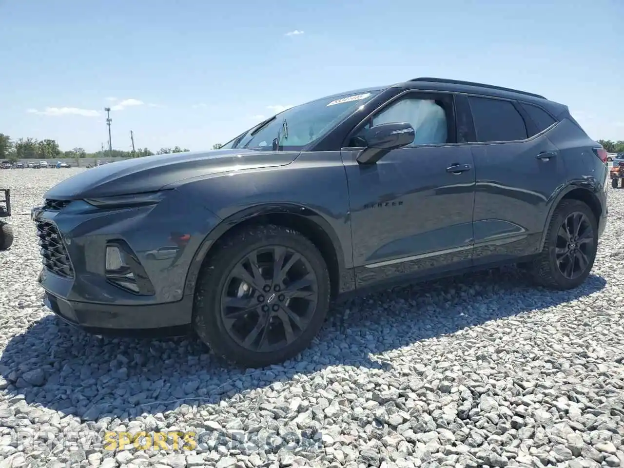 1 Photograph of a damaged car 3GNKBKRS4LS642860 CHEVROLET BLAZER 2020