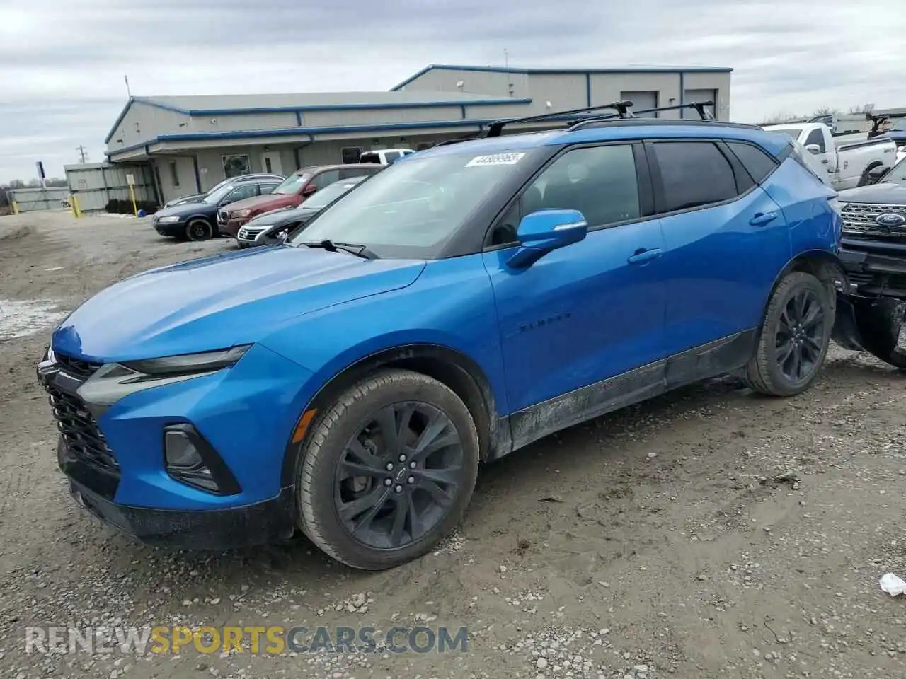 1 Photograph of a damaged car 3GNKBKRS4LS725589 CHEVROLET BLAZER 2020