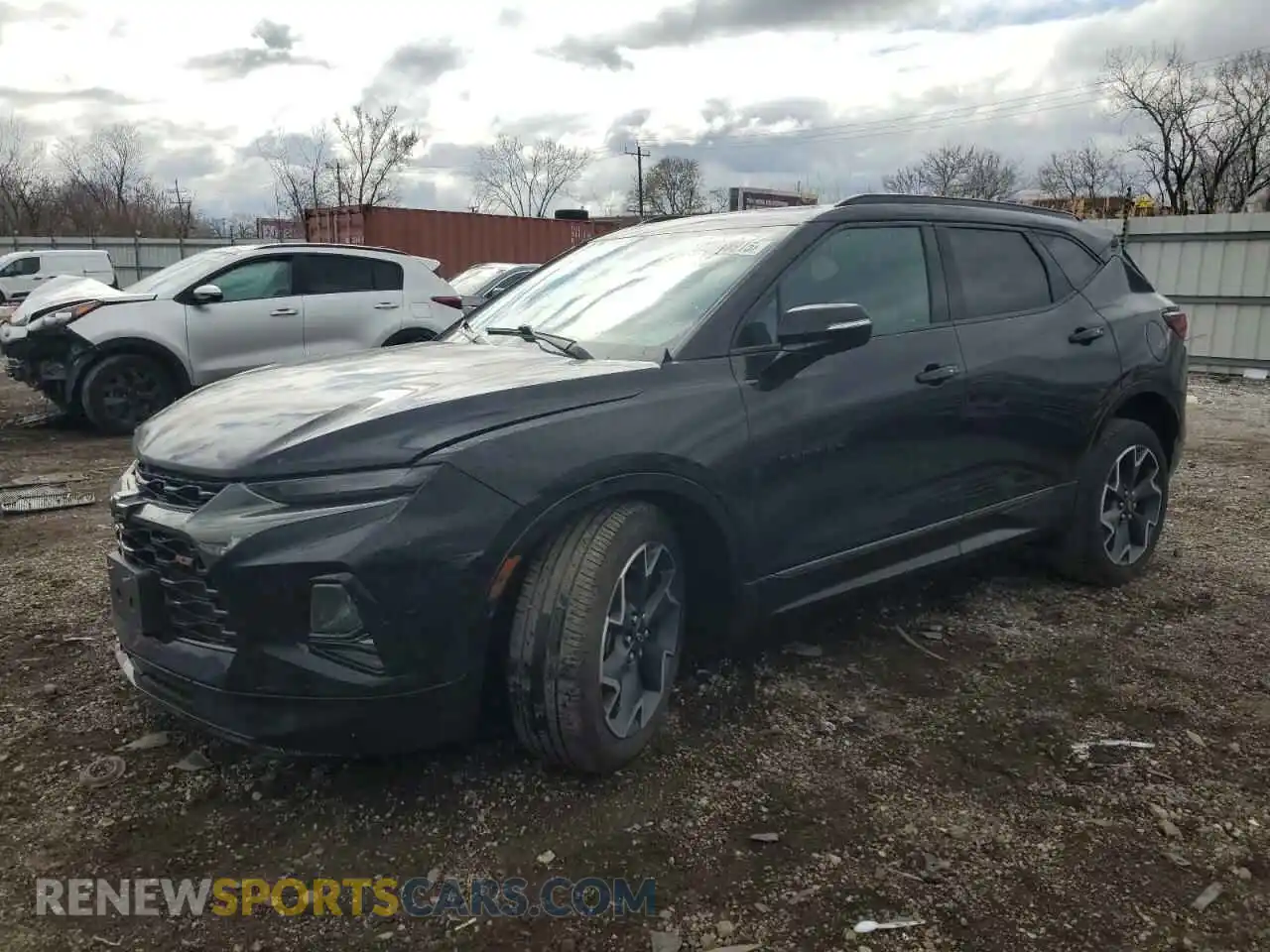 1 Photograph of a damaged car 3GNKBKRS5LS547658 CHEVROLET BLAZER 2020