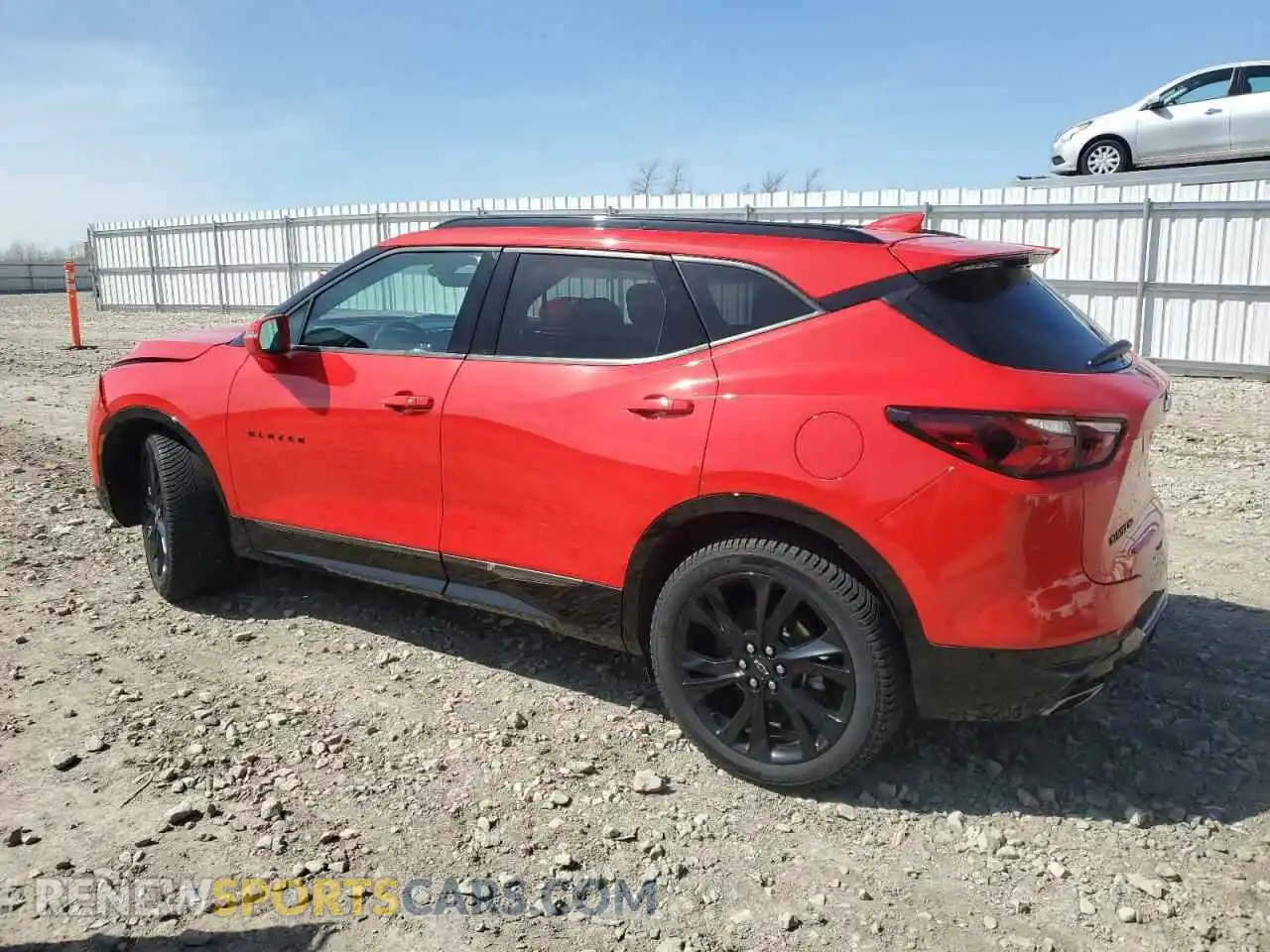 2 Photograph of a damaged car 3GNKBKRS8LS551946 CHEVROLET BLAZER 2020