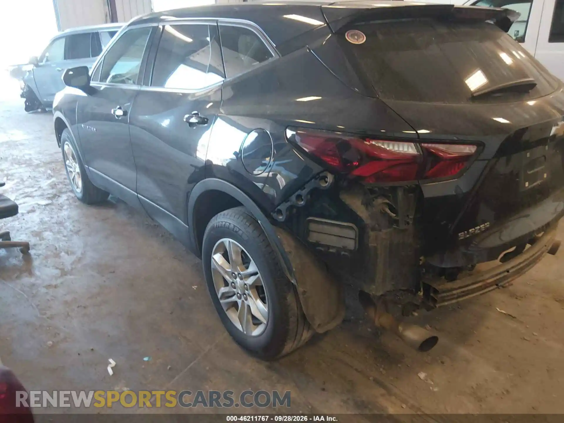 3 Photograph of a damaged car 3GNKBBRA0MS517797 CHEVROLET BLAZER 2021