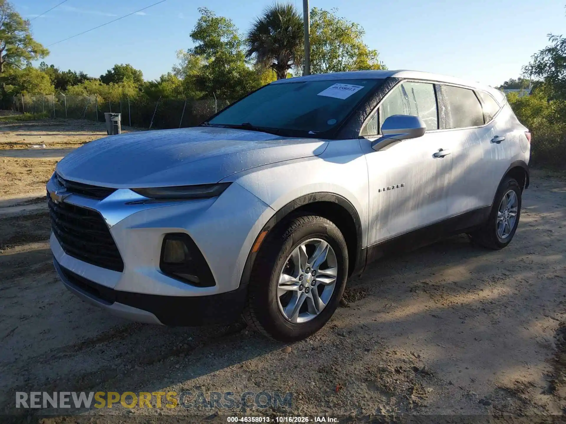 2 Photograph of a damaged car 3GNKBBRA4MS538510 CHEVROLET BLAZER 2021