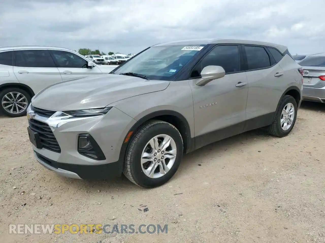 1 Photograph of a damaged car 3GNKBBRA7MS531499 CHEVROLET BLAZER 2021
